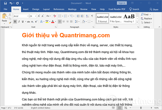 วิธีเว้นวรรคบรรทัดใน Word 2016, 2019, 2010, 2007, 2013