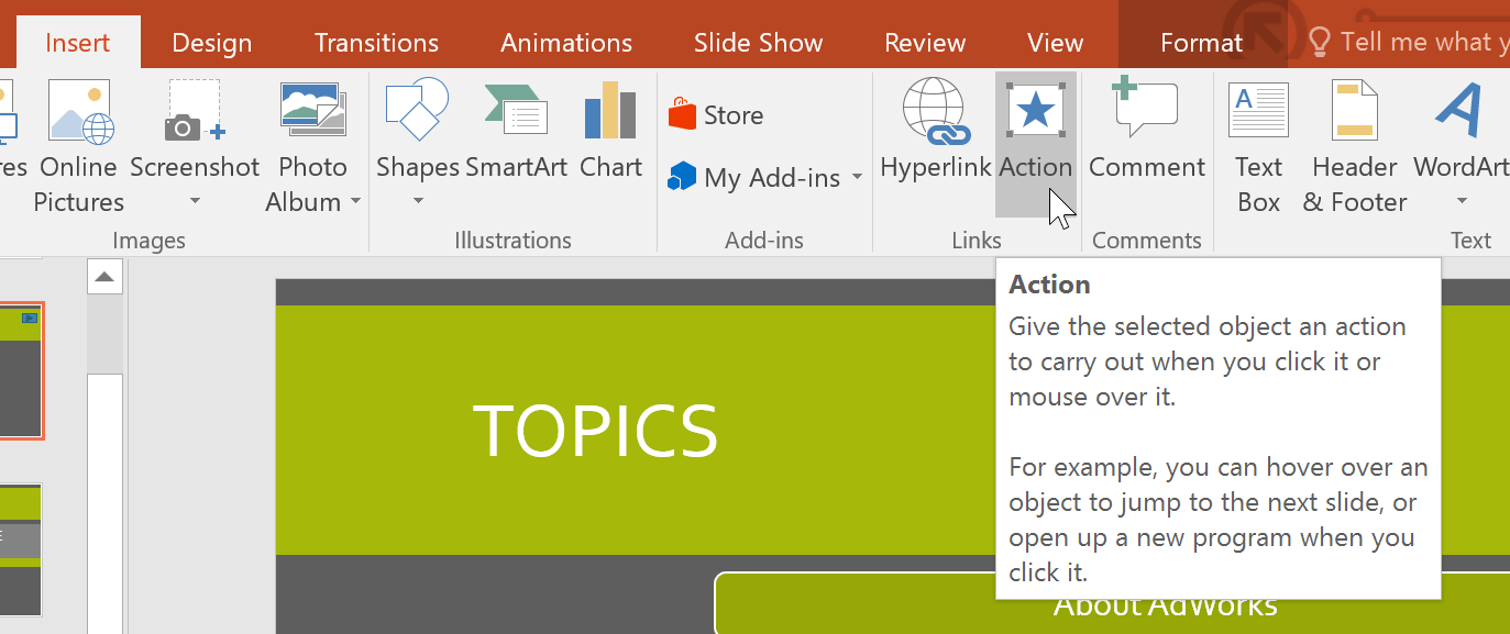 PowerPoint 2019 (Partie 30) : Boutons d'action