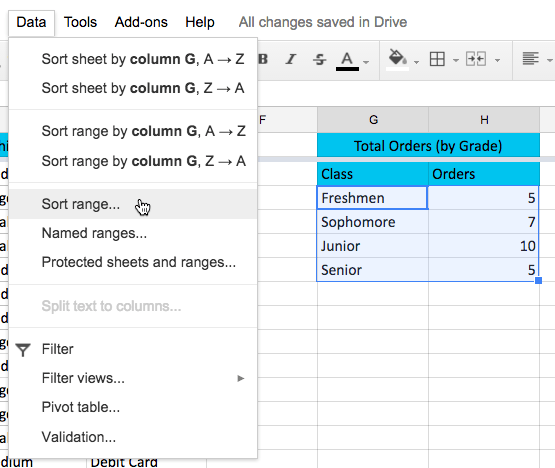 Google Spreadsheets (deel 9): gegevens sorteren en filteren