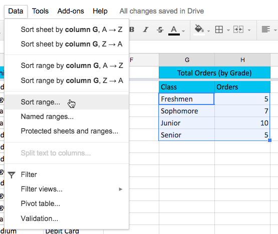 Planilhas Google (Parte 9): classificar e filtrar dados