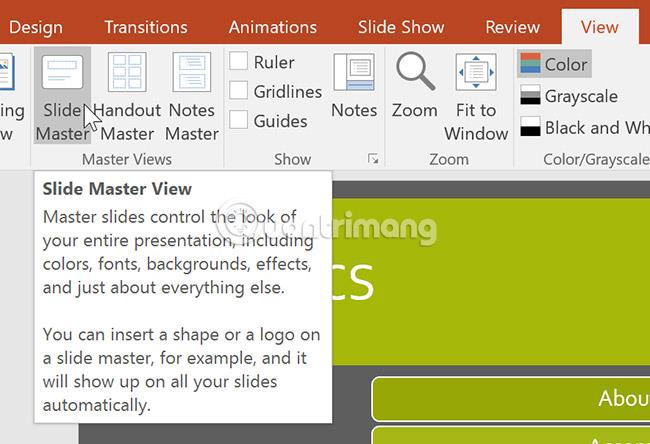 PowerPoint 2016: Butang tindakan dalam PowerPoint