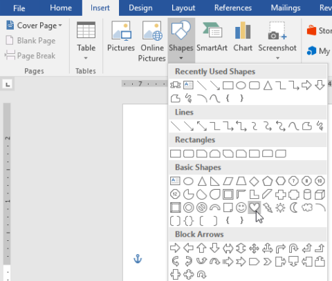 Word 2016 完全ガイド (パート 18): 図形を追加する方法