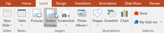 PowerPoint 2019 (partie 14) : insérer des images