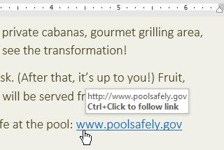 คำแนะนำฉบับสมบูรณ์สำหรับ Word 2016 (ตอนที่ 9): การใช้ไฮเปอร์ลิงก์