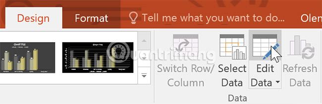 PowerPoint 2016: Bekerja dengan carta