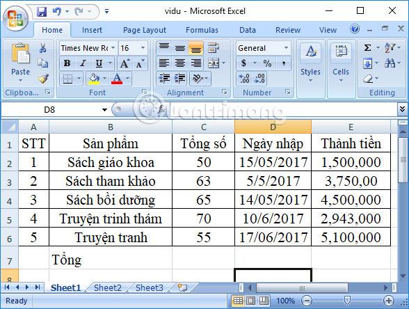 Excel 2016 - 5단원: 셀 및 범위의 기본 개념