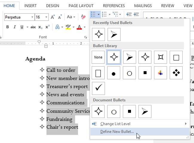 คำแนะนำฉบับสมบูรณ์สำหรับ Word 2013 (ตอนที่ 10): สัญลักษณ์แสดงหัวข้อย่อย ลำดับเลข รายการหลายระดับใน Microsoft Word