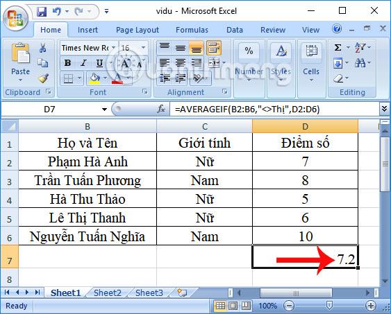 Hoe de GEMIDDELDE ALS-functie in Excel te gebruiken