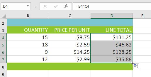 Excel 2016 - レッスン 13: Excel の数式の概要