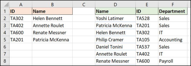 كيفية استخدام وظيفة XLOOKUP في Excel