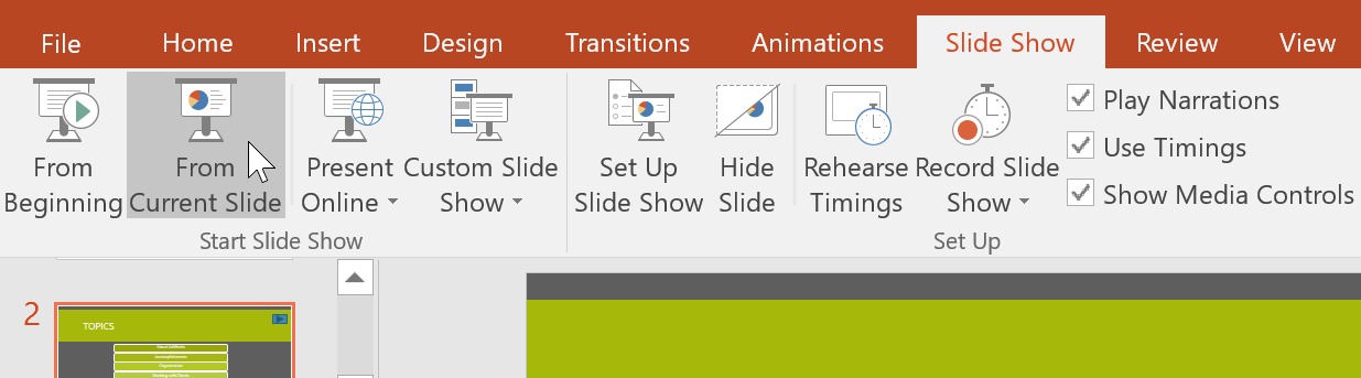 PowerPoint 2019 (Bahagian 30): Butang tindakan