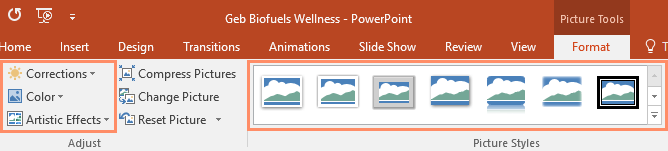 PowerPoint 2019 (часть 15): форматы изображений