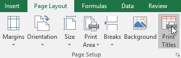 Excel 2016 - レッスン 12: Excel でページの書式設定とスプレッドシートの印刷を行う