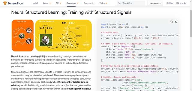 Google lanza el marco de aprendizaje automático TensorFlow específicamente para datos gráficos
