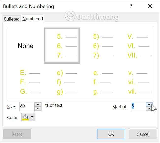 PowerPoint 2016: PowerPoint에서 목록 작업