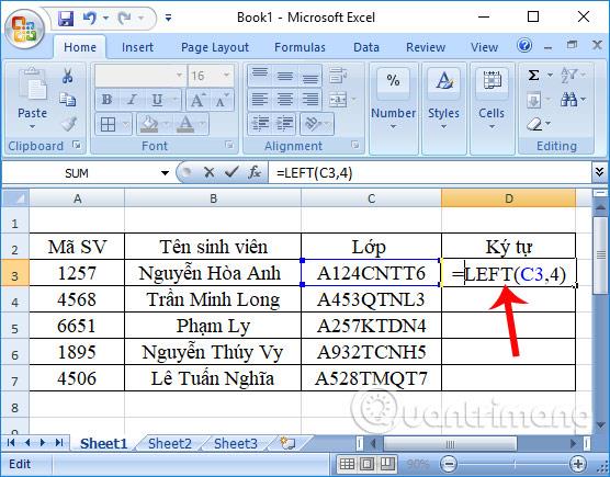 Funcția MID: Funcție pentru a prelua șiruri de caractere în Excel