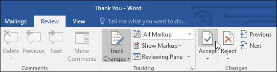 Guide complet de Word 2016 (Partie 24) : Comment utiliser le suivi des modifications et des commentaires