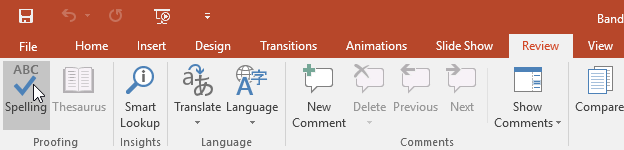 PowerPoint 2019 (Partie 24) : Vérifiez l'orthographe et la grammaire