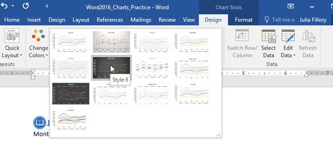 Guide complet de Word 2016 (Partie 22) : Comment créer des graphiques