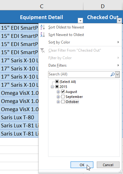 Excel 2019 (parte 19): filtrare i dati