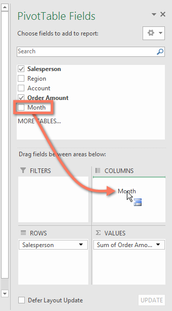 Excel 2019 (ตอนที่ 26): ข้อมูลเบื้องต้นเกี่ยวกับ PivotTable