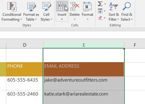 Excel 2016 - レッスン 6: Excel の列、行、セルのサイズを変更する