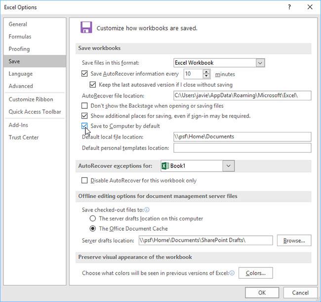 Excel 2019 (パート 3): ブックの保存と共有