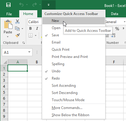 Excel 2019 (Parte 1): familiarícese con Excel