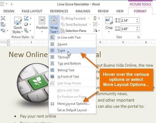 Guida completa a Word 2013 (Parte 15): Inserimento immagini e funzione Disposizione testo