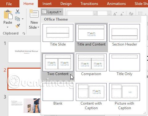 PowerPoint 2016 : principes de base des diapositives