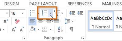 คำแนะนำฉบับสมบูรณ์สำหรับ Word 2013 (ตอนที่ 10): สัญลักษณ์แสดงหัวข้อย่อย ลำดับเลข รายการหลายระดับใน Microsoft Word