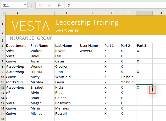 Excel 2019 (Teil 4): Zellgrundlagen