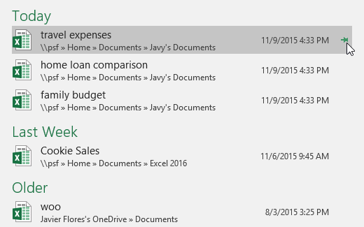 Excel 2019 (パート 2): ワークブックを作成して開く