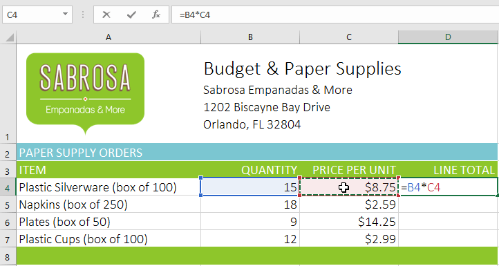 Excel 2019 (Partea 12): Introducere în formule (Formulă)