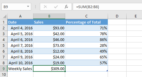 Excel 2019 (ตอนที่ 4): พื้นฐานเซลล์