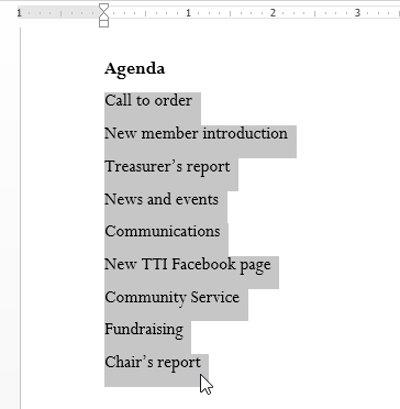 Word 2013 完整指南（第 10 部分）：Microsoft Word 中的項目符號、編號、多層列表