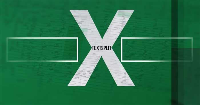Microsoft Excel에서 TEXTSPLIT 기능을 사용하는 방법