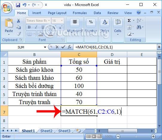 Fonction Match dans Excel : Comment utiliser la fonction Match avec des exemples