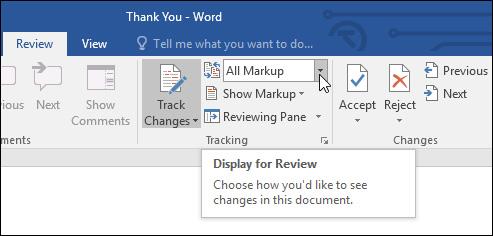 Volledige gids voor Word 2016 (deel 24): Wijzigingen en opmerkingen bijhouden gebruiken