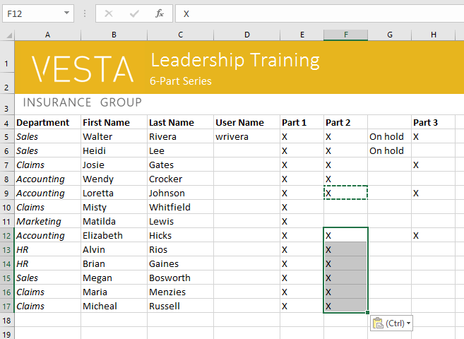 Excel 2019 (Teil 4): Zellgrundlagen