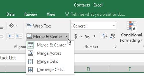 Excel 2016 - 第 6 課：變更 Excel 中的列、行和儲存格的大小