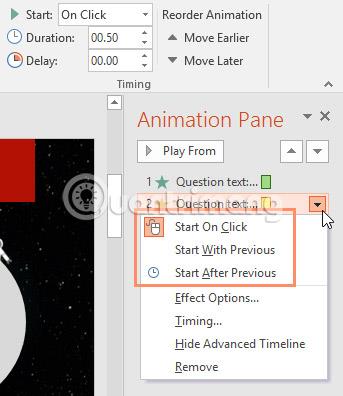 PowerPoint 2016: تحريك النص والكائنات