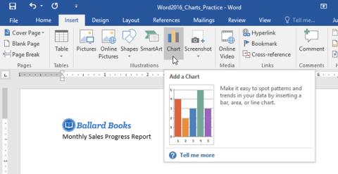 Vollständiger Leitfaden zu Word 2016 (Teil 22): So erstellen Sie Diagramme