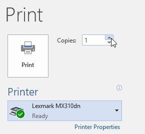 Vollständiger Leitfaden zu Word 2016 (Teil 11): Text drucken