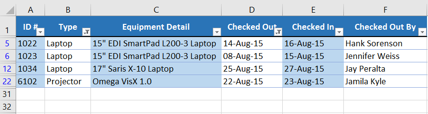 Excel 2019 (Partea 19): Filtrați datele