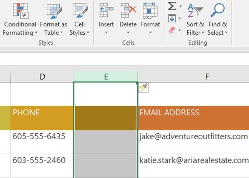 Excel 2016 - บทที่ 6: เปลี่ยนขนาดของคอลัมน์ แถว และเซลล์ใน Excel