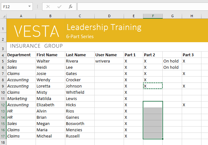 Excel 2019 (الجزء 4): أساسيات الخلية