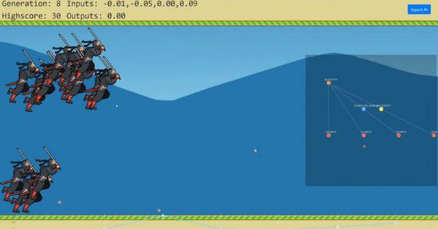 닌자 게임으로 AI 훈련을 경험해 보시겠어요?