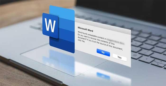 Façons de corriger l’erreur « Word Found Unreadable Content »
