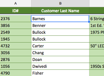 Google Spreadsheets (deel 9): gegevens sorteren en filteren